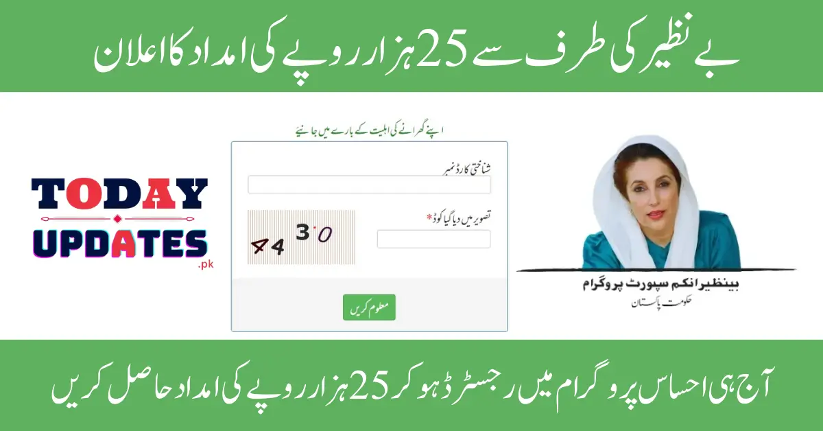 8171 Ehsaas Program 25000 Online Registration New Method 2024